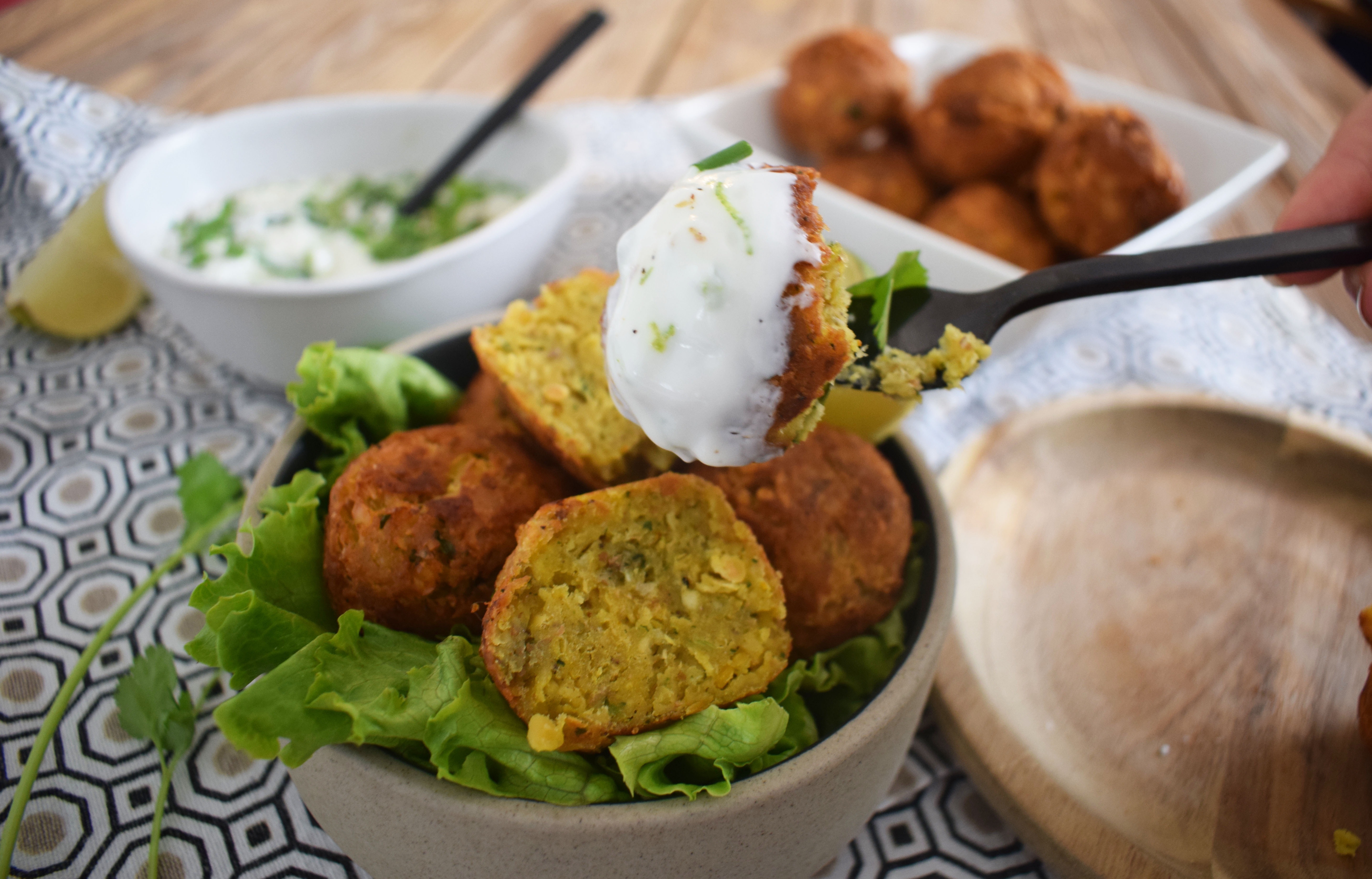 Croquettes de lentilles corail, pour un apéritif croquant et coloré