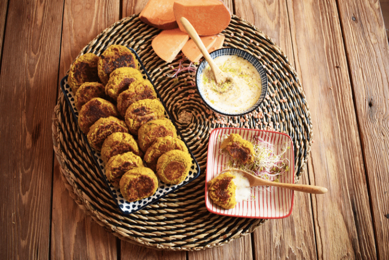 Croquettes Lentilles Corail Patates douces Cocotte et Biscotte